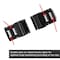 Dc Cargo Wheel Chocks + E-Track Ratchet Straps Atv Tie-down Kit ETWCSK - alternate 6